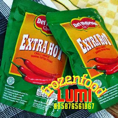 Del Monte Extra Hot  - sambal extra pedas pouch 200 gr