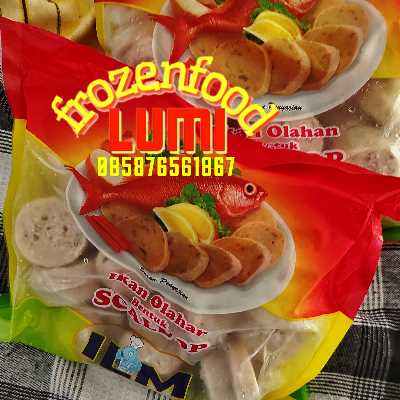 ILM Ikan Olahan Scallop 500gr pJogja Frozen Food Condongcatur Terbuat dari ikan yang diolah sehingga menjadi produk dengan cita rasa yang nikmat dan lezat.