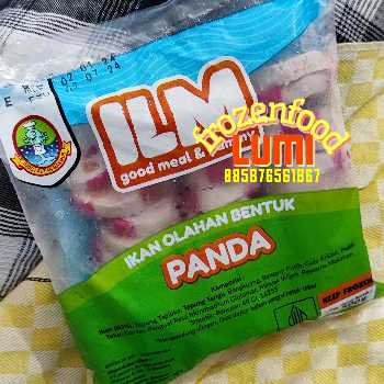 ILM Panda 500grJogja Frozen Food Condongcatur Olahan ikan yang berbentuk menyerupai panda yang mempunyai citarasa yang enak dan lezat