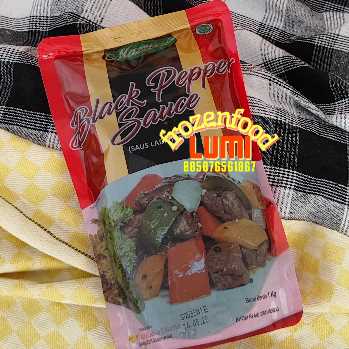 Mazzoni Black Pepper Sauce 1kgJogja Frozen Food Condongcatur 