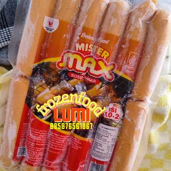 Mister Max Sosis Bakar Mini 500gr (10+2)Jogja Frozen Food Condongcatur 