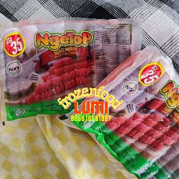 Ngetop Sosis Merah 750g isi 35Jogja Frozen Food Condongcatur 