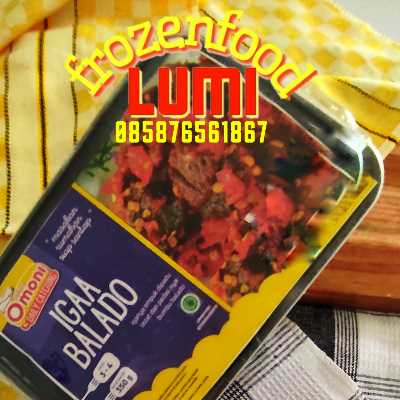 Omoni Iga Balado Pedas 350 gr