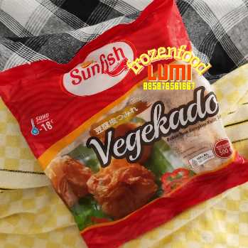 Sunfish Vegekado 500gJogja Frozen Food Condongcatur Sunfish Vegekado bisa disantap sebagai camilan ataupun teman makan.<br>
Bakso ikan yang dibungkus dengan kulit tahu ini kaya akan protein dan omega, serta memiliki rasa yang lezat