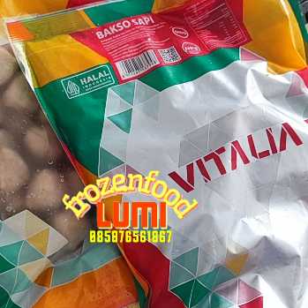 Vitalia Bakso Sapi 50s, 640grJogja Frozen Food Condongcatur 