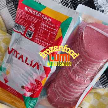 Vitalia Burger Sapi 20s, 280grJogja Frozen Food Condongcatur 