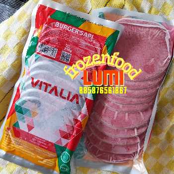 Vitalia Burger Sapi  10s, 250grJogja Frozen Food Condongcatur 