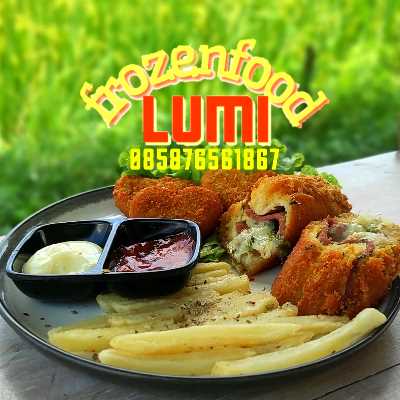 Frozen food LUMI adalah toko online makanan beku yang berada di Sleman,
yang menyediakan berbagai produk olahan dengan harga yang menarik.
Frozen food LUMI akan selalu berusaha memberikan yang terbaik
